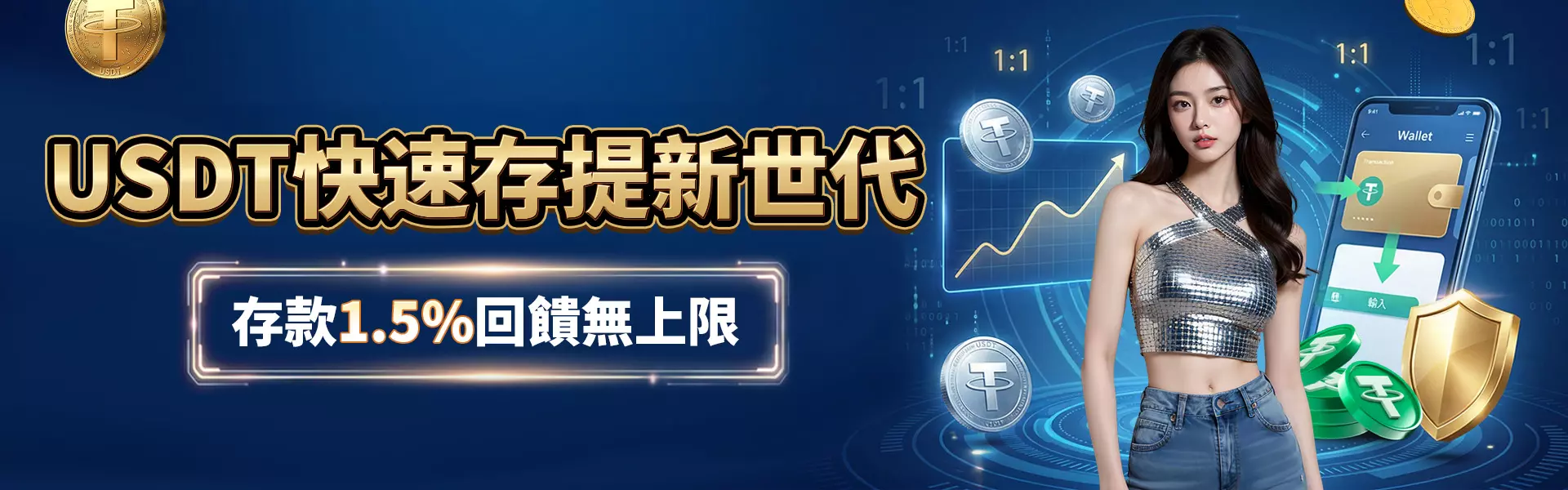USDT儲值回饋活動